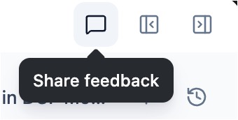 General product feedback flow in Strata